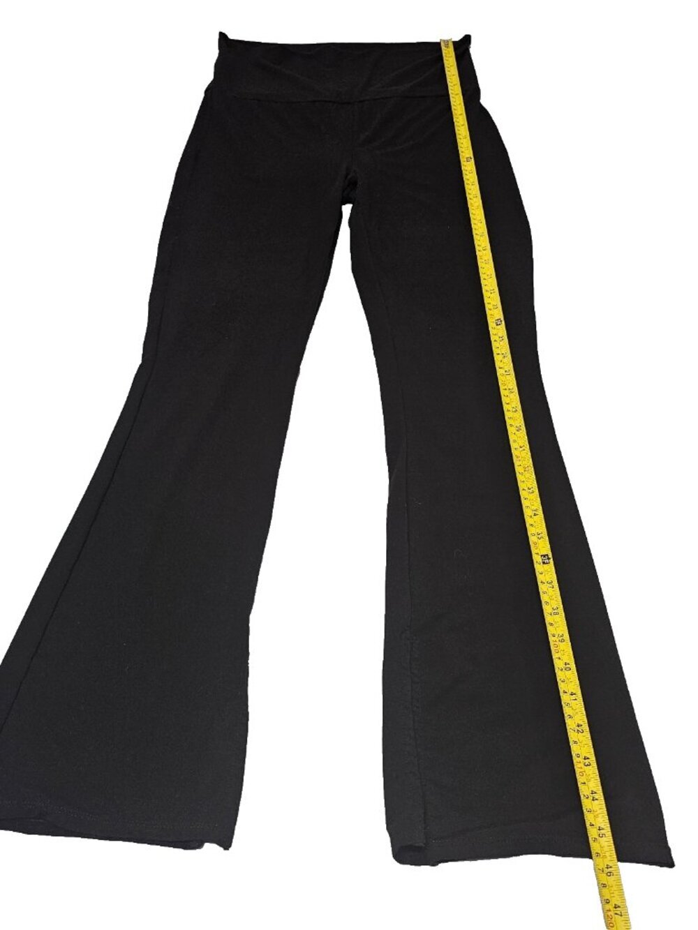 Hatch Bamboo Viscose Women Pants Size M Black